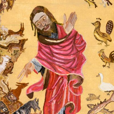 Athina Efthimiadou: Jesus segnet die Tiere