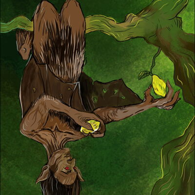 Pia: Mad Bad Tarot - 12, Der Fledermausmann