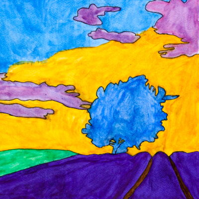 Peter Coleman: Lila Wolken