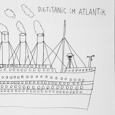 Martin Posselt: Die Titanic im Atlantik